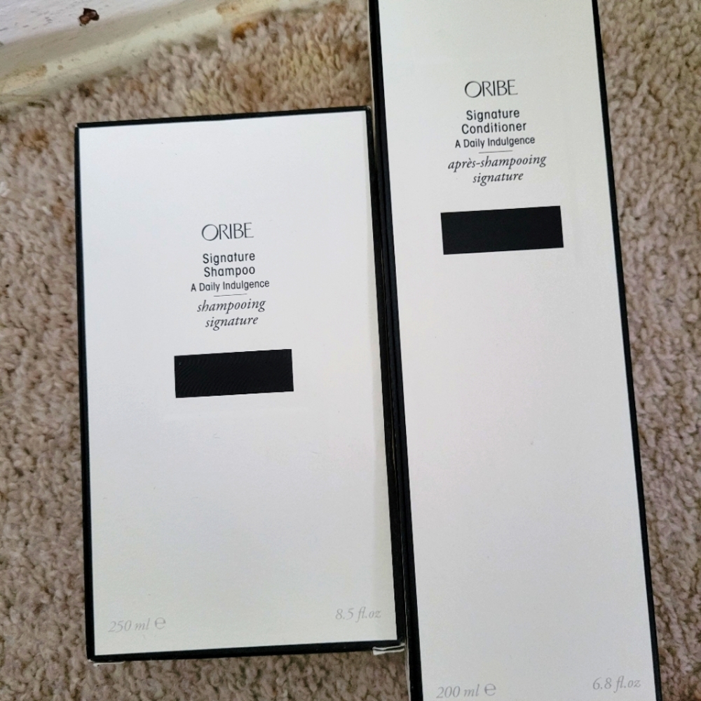 LAST CALL ORIBE signature shampoo and conditioner